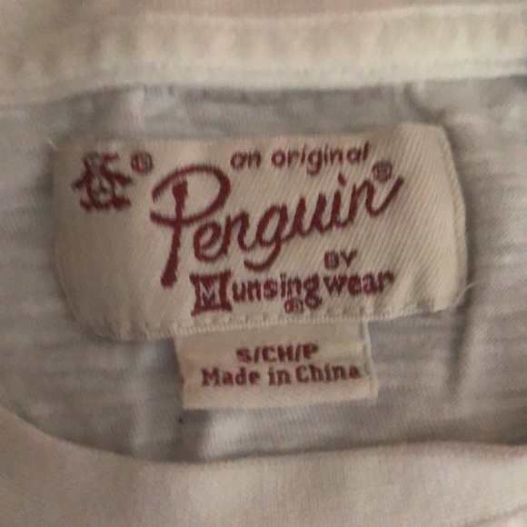 Striped crop shirt by Original Penguin - Picture 3 of 3